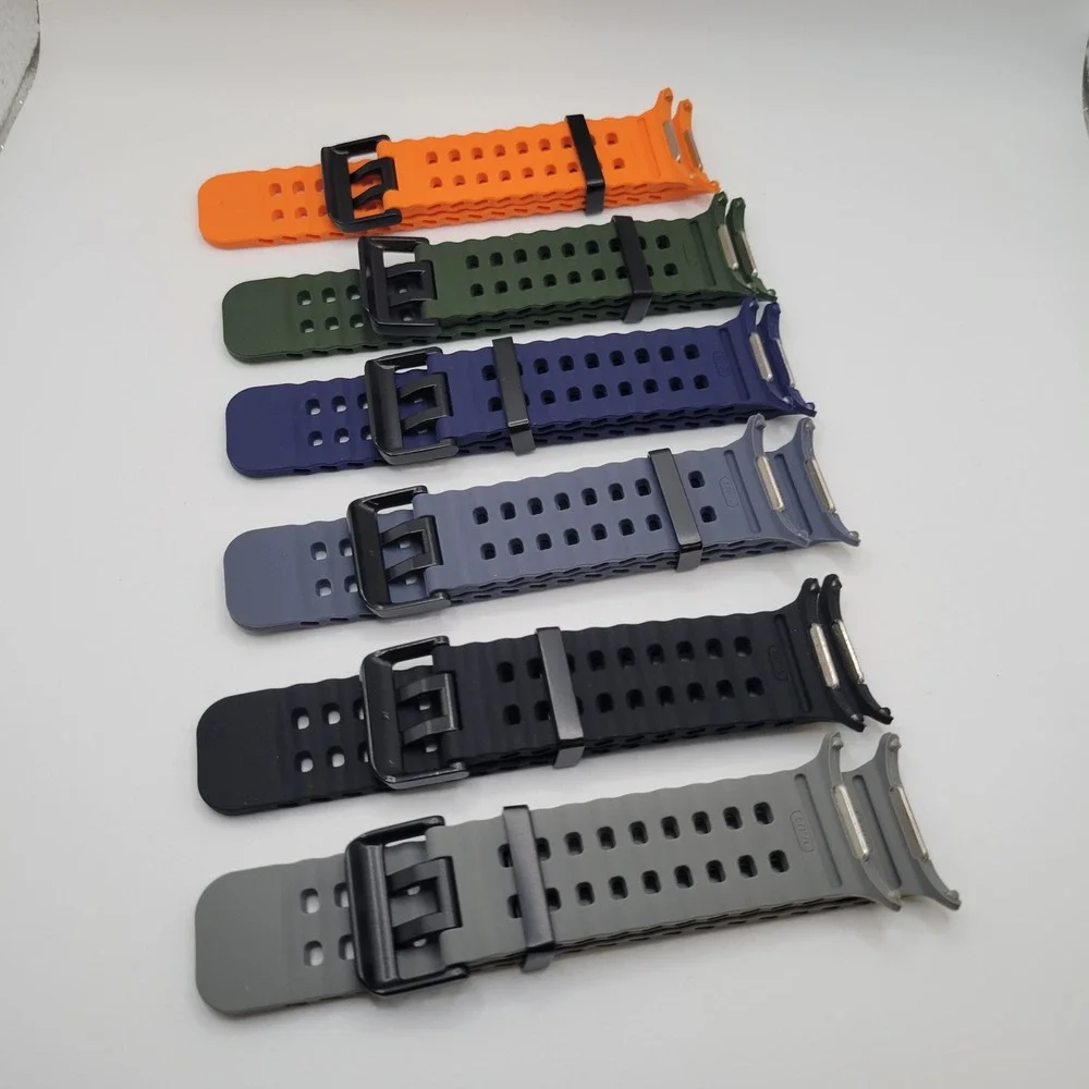 Sport Watch Bands Unisex S/M/L Multicolor‎ 6-Pack Silicone Straps Galaxy